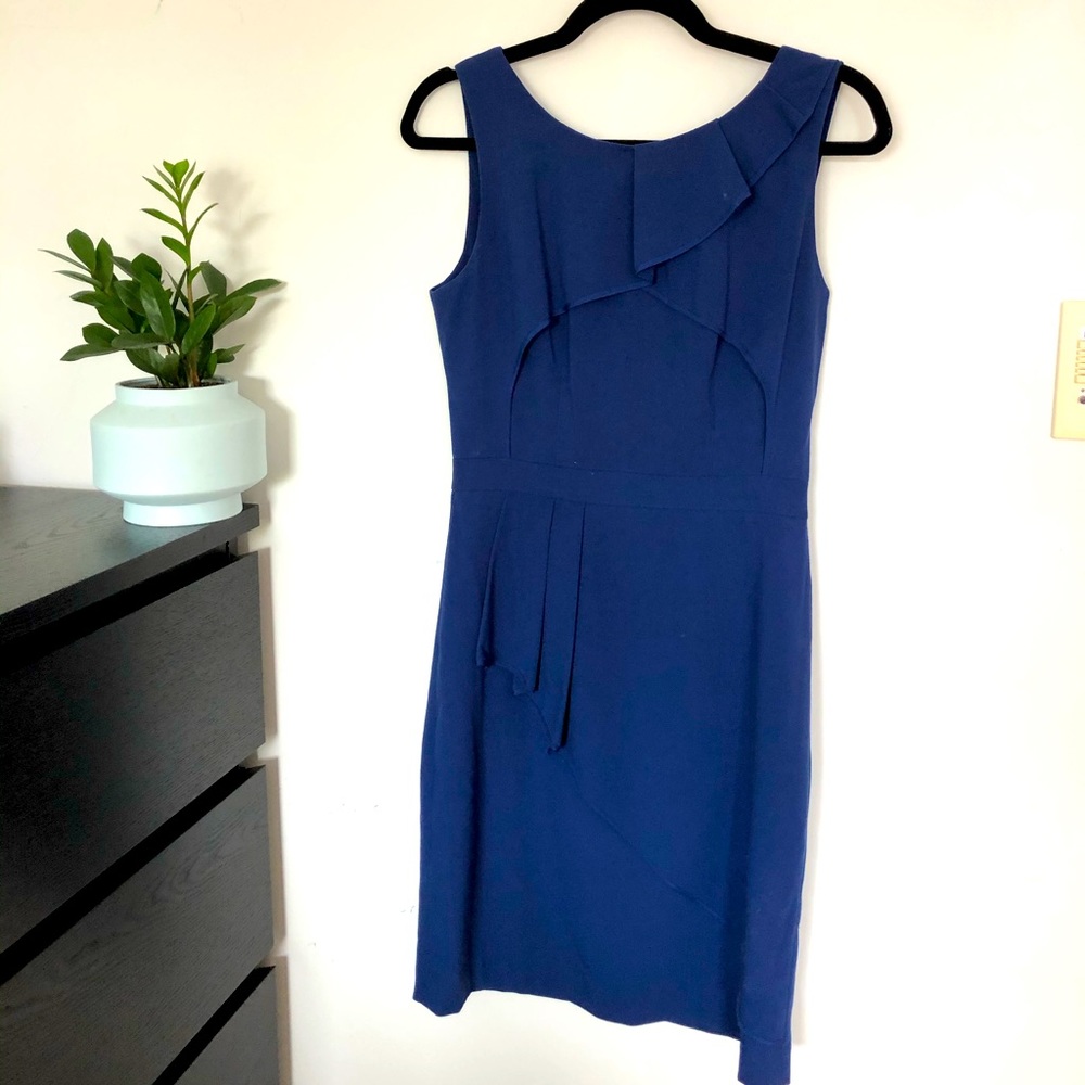 BCBG Blue Cocktail / Office Dress